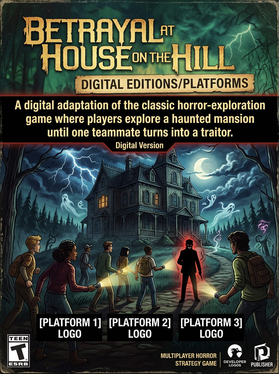 Betrayal at House on the Hill (Digital Editions/Platforms) cover art