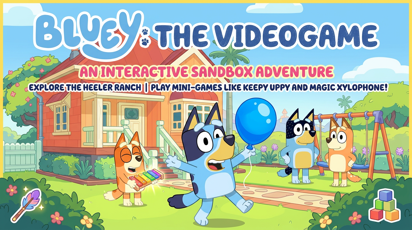 Bluey: The Videogame cover art