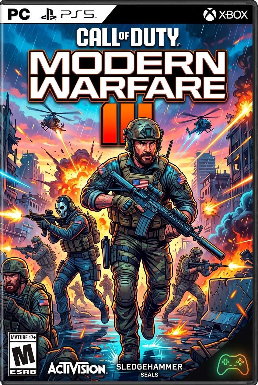 Call of Duty: Modern Warfare III cover art