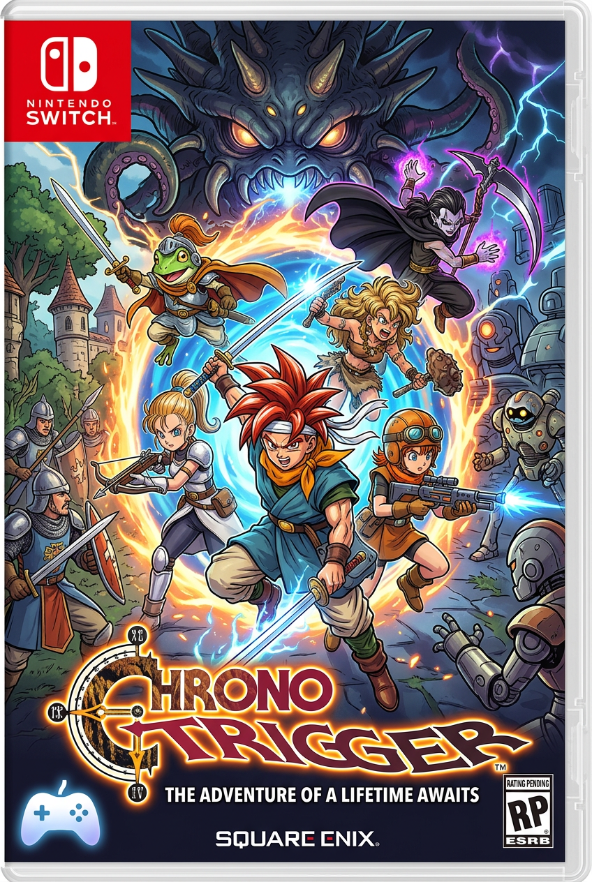 Chrono Trigger cover art