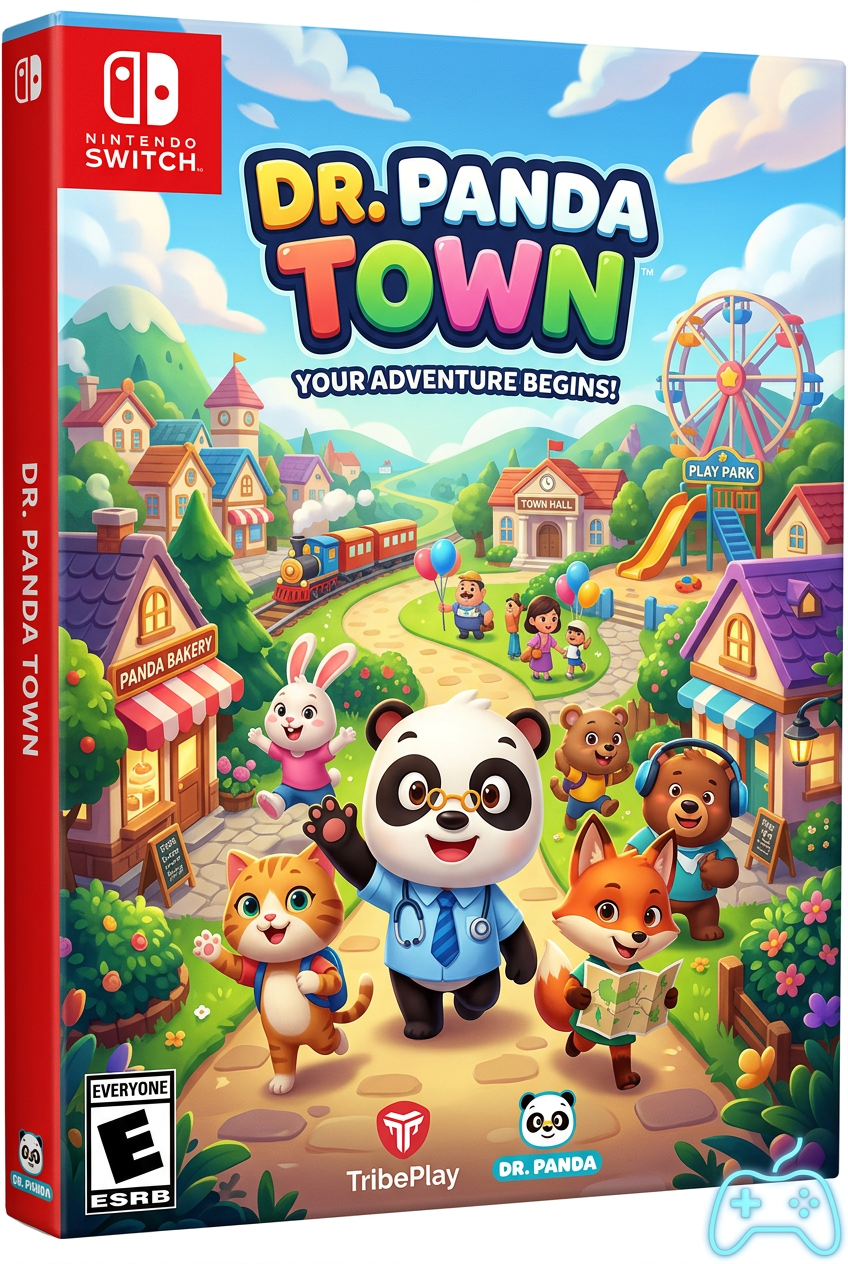 Dr. Panda Town cover art