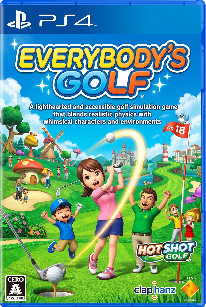 Everybody's Golf cover art