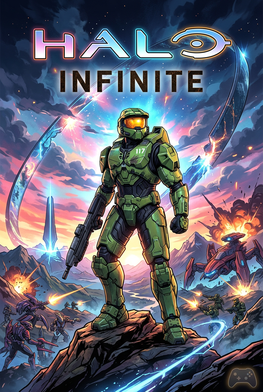 Halo Infinite cover art