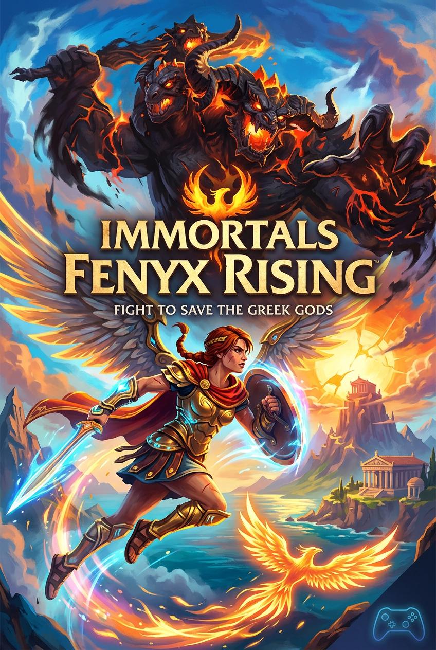 Immortals Fenyx Rising cover art