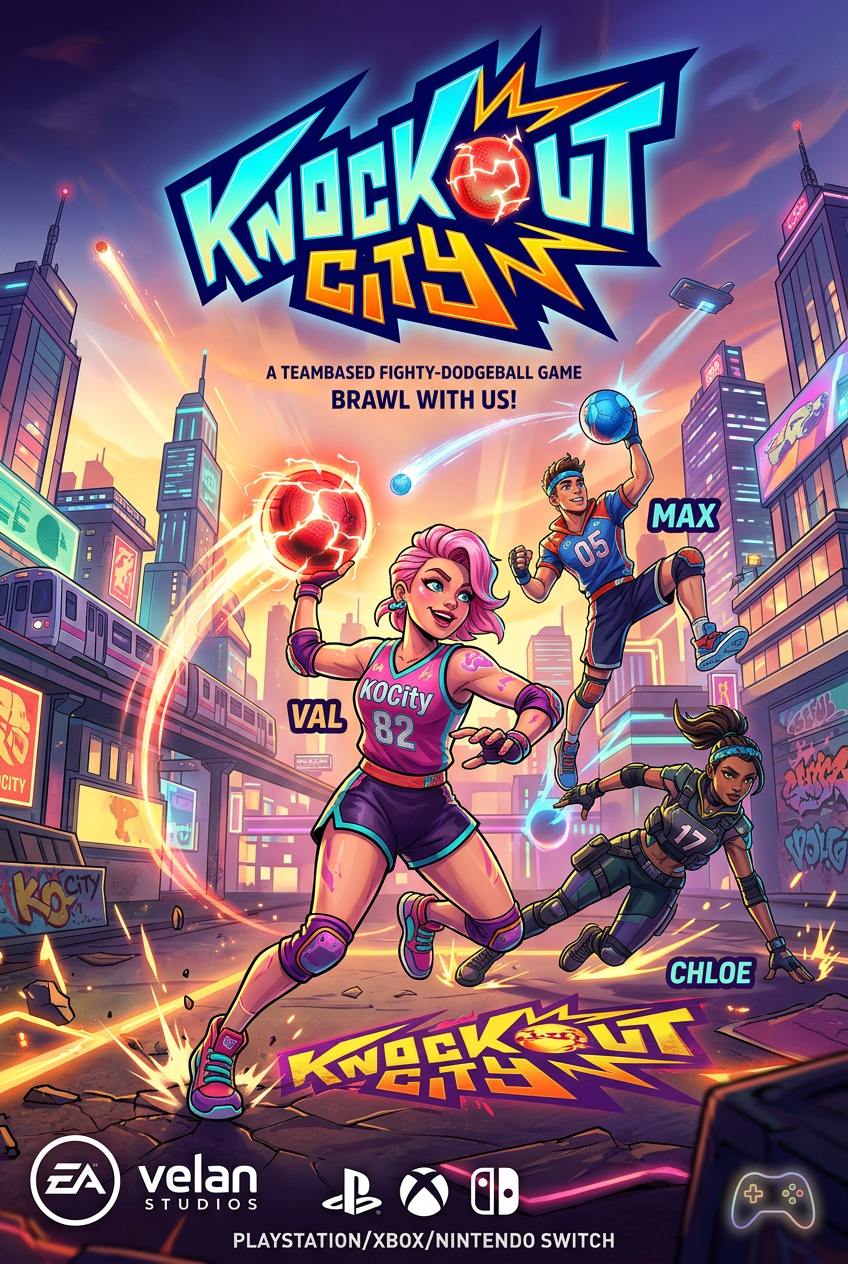 Knockout City cover art