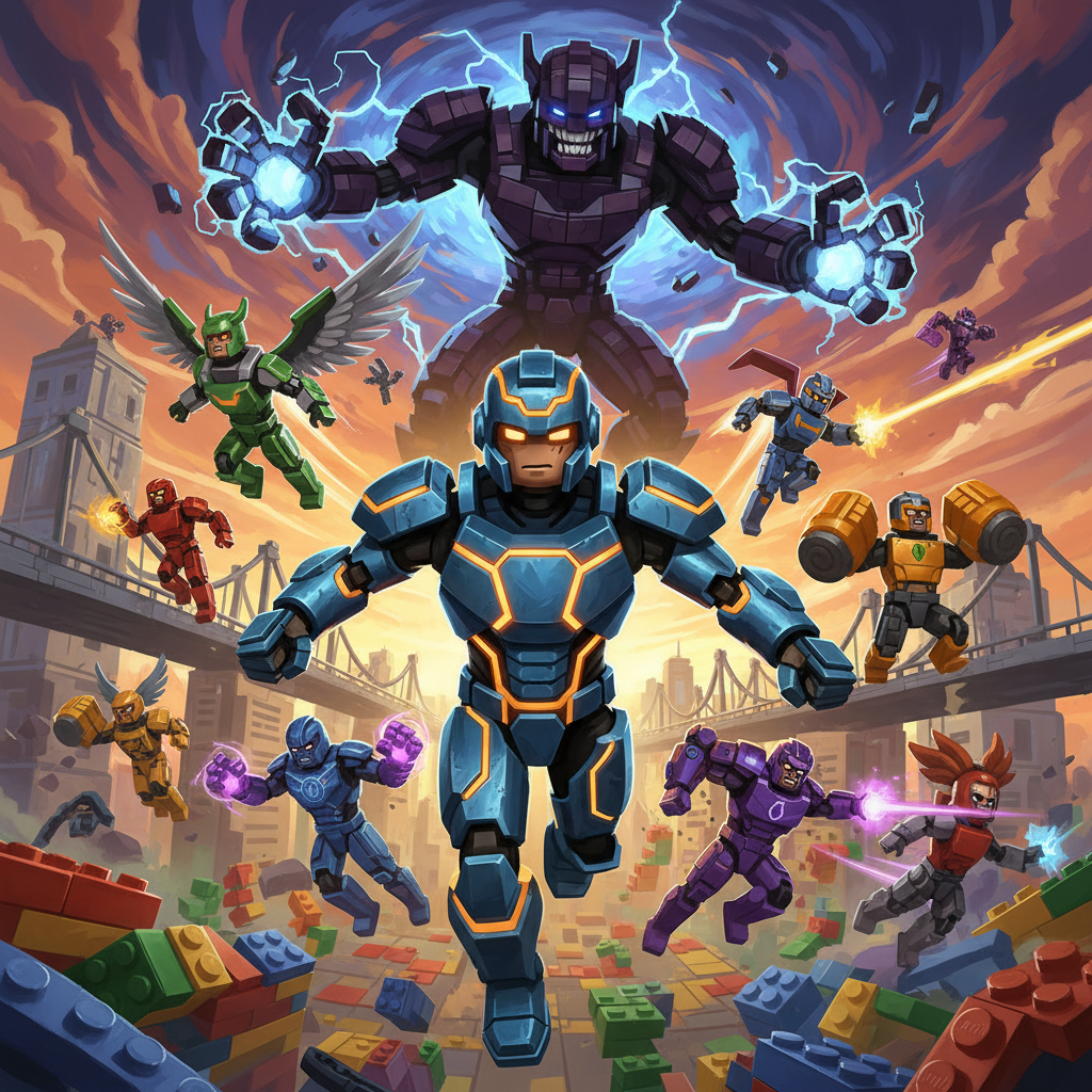 LEGO Marvel Super Heroes cover art