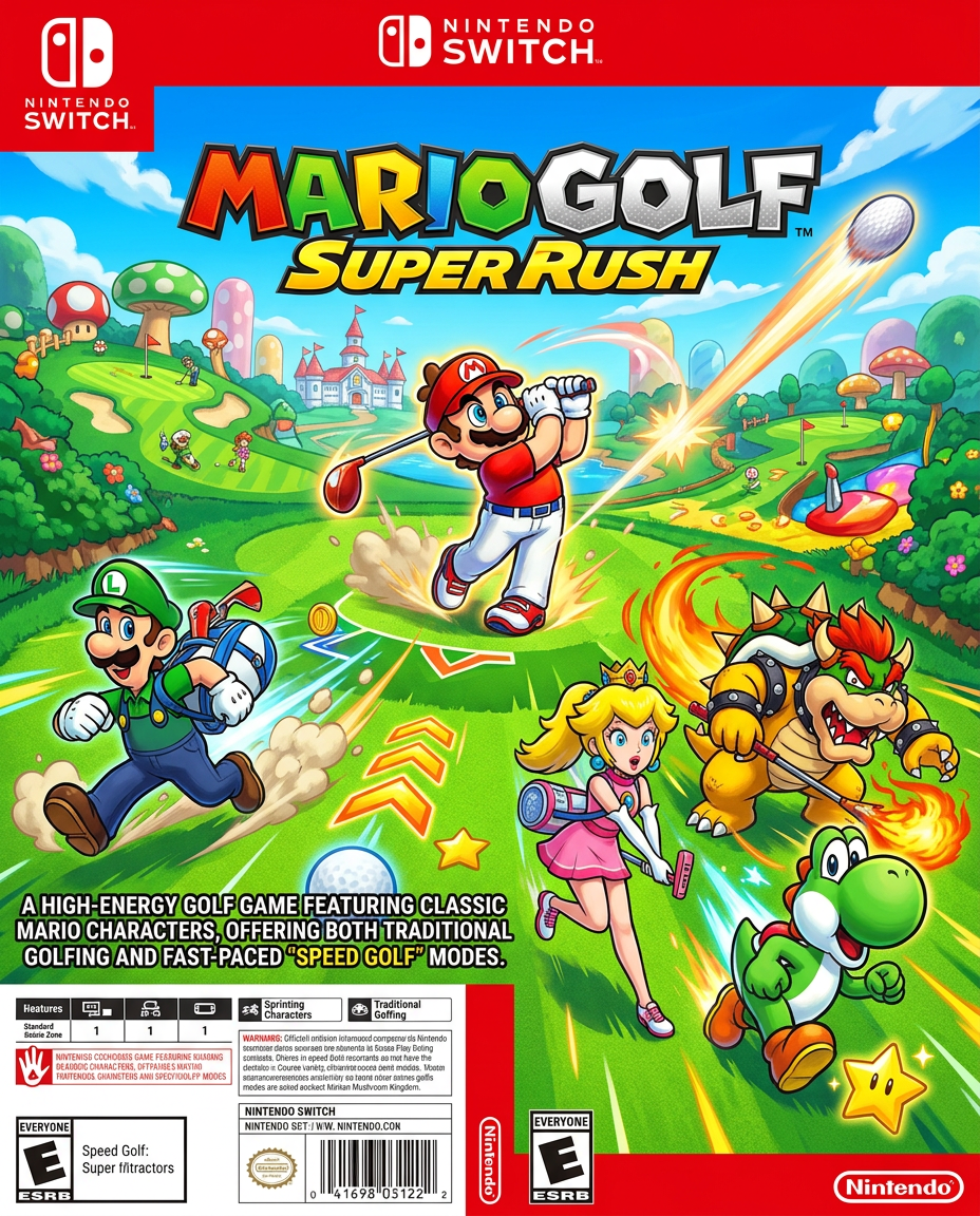 Mario Golf: Super Rush