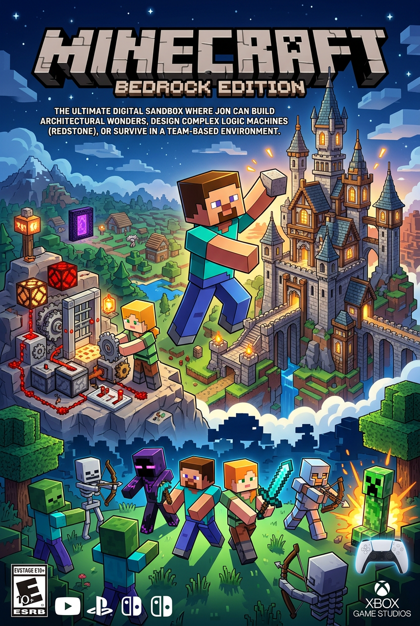Minecraft (Bedrock Edition) cover art
