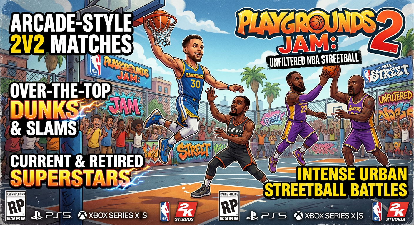 NBA 2K Playgrounds 2 cover art