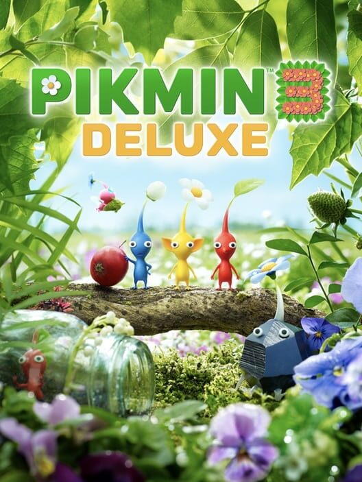 Pikmin 3 Deluxe cover art