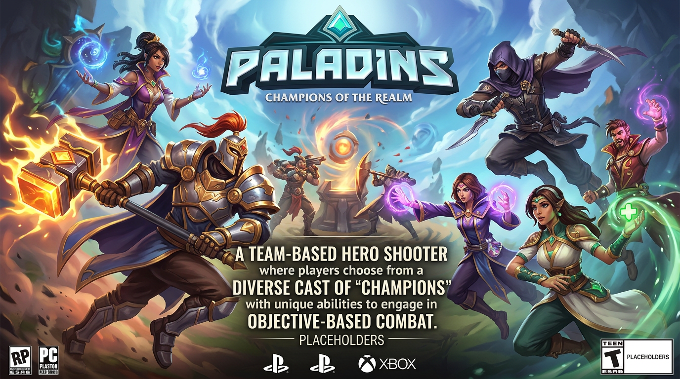 Paladins: Champions of the Realm cover art