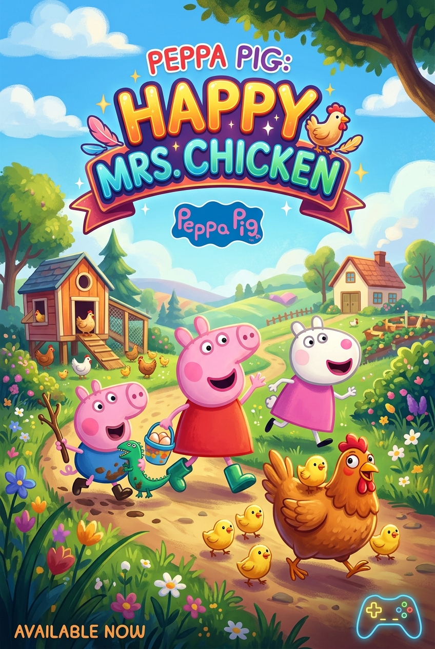 Peppa Pig: Happy Mrs. Chicken cover art