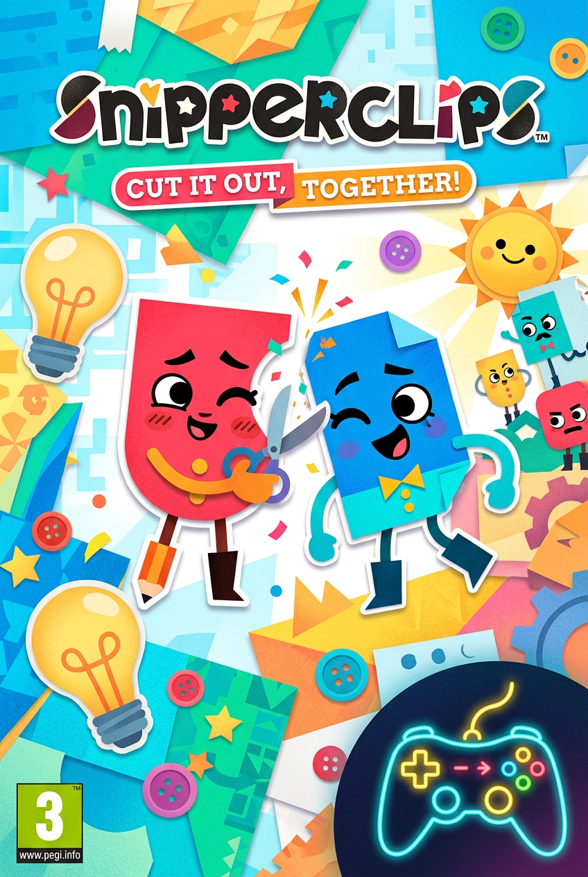 Snipperclips: Cut it out, together!
