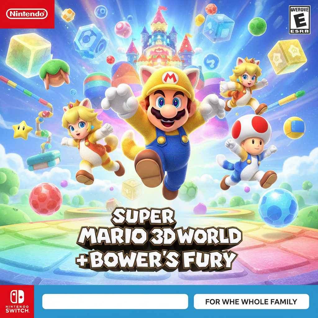 Super Mario 3D World cover art