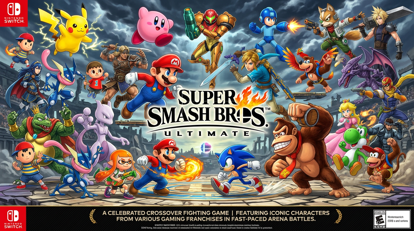 Super Smash Bros. Ultimate cover art