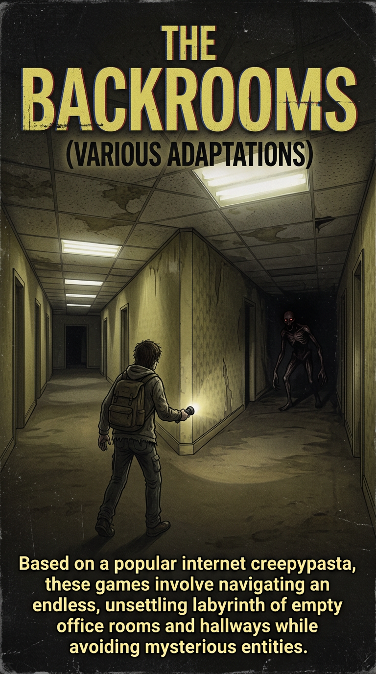 The Backrooms (Various Adaptations) cover art