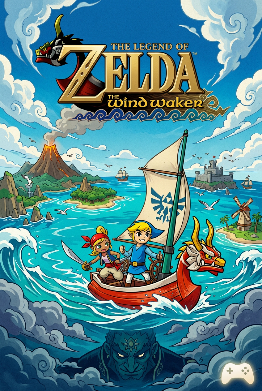 The Legend of Zelda: The Wind Waker cover art
